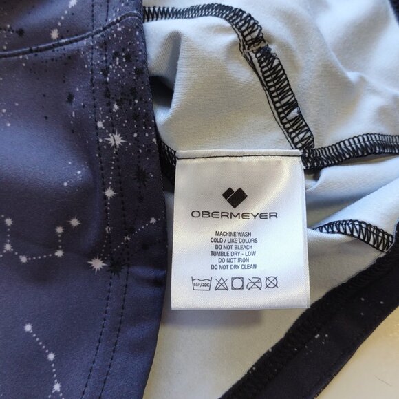 NWT Obermeyer Girl Teen 1/4 Zip Baselayer Ski Snowboard Winter Stars Size Medium - Picture 11 of 11